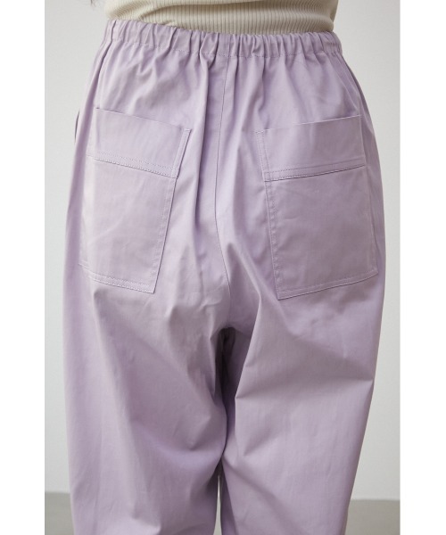 AZUL by moussy（アズールバイマウジー）の「LOOSE CARGO PANTS/ルースカーゴパンツ（カーゴパンツ・レディース・ライトパープル/オフホワイト/ブラック・SMALL/MEDIUM）」の12枚目の写真
