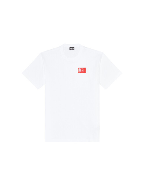 DIESEL Tシャツ ホワイト カットソー ディーゼル DIESEL Tシャツ （WHITE） - ファッション通販