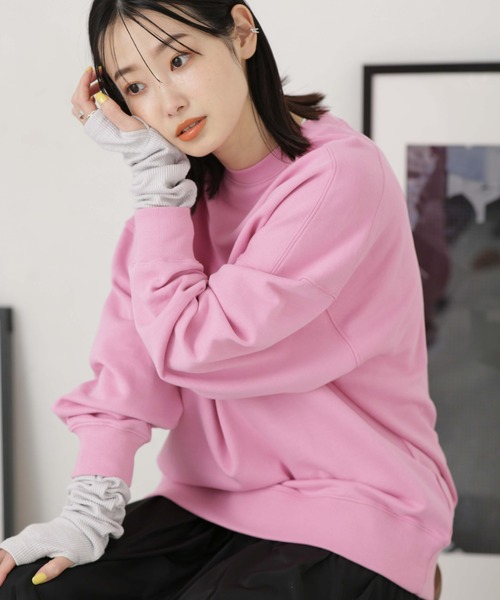 NANO universe(ナノユニバース)の「LB.04/3wayスリーブカットデザイントップス(Tシャツ/カットソー・レディース・ブラウン/ブルー/グレー系その他4・FREE)」の13枚目の写真