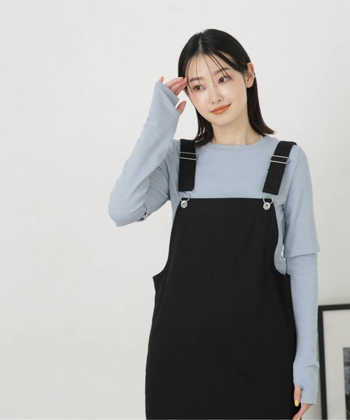 NANO universe(ナノユニバース)の「LB.04/3wayスリーブカットデザイントップス(Tシャツ/カットソー・レディース・ブラウン/ブルー/グレー系その他4・FREE)」の22枚目の写真