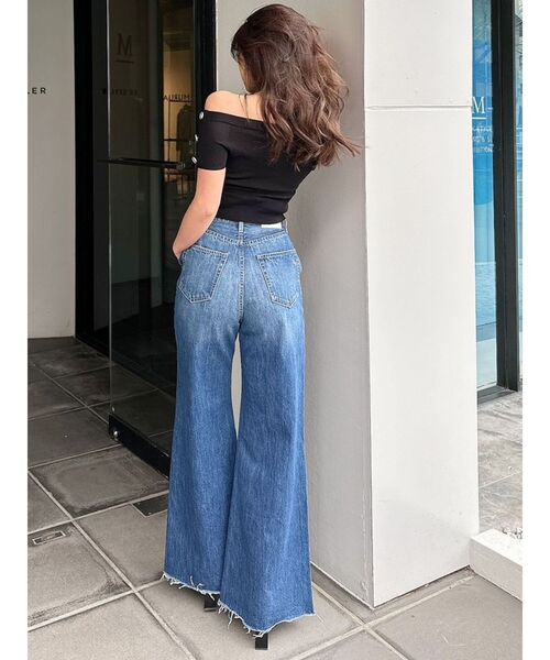 GYDA（ジェイダ）の「オフショルGGボタンニットTOPS（ニット/セーター・レディース・その他1/ブラック・FREE）」の12枚目の写真