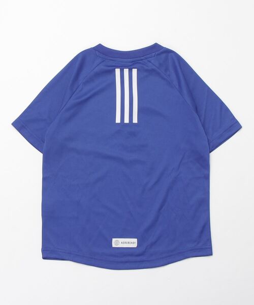 adidas（アディダス）の「ニット 半袖Tシャツ / アディダス adidas（Tシャツ/カットソー・キッズ・ブルー/レッド/ホワイト/ライトブルー・110/120/130/140/150/160）」の15枚目の写真
