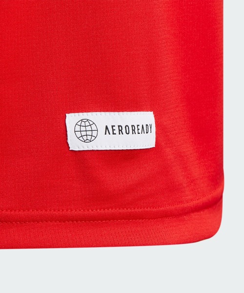 adidas（アディダス）の「ニット 半袖Tシャツ / アディダス adidas（Tシャツ/カットソー・キッズ・ブルー/レッド/ホワイト/ライトブルー・110/120/130/140/150/160）」の10枚目の写真