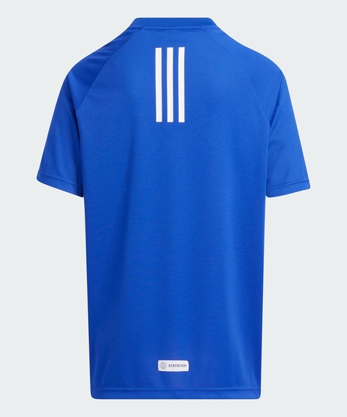 adidas（アディダス）の「ニット 半袖Tシャツ / アディダス adidas（Tシャツ/カットソー・キッズ・ブルー/レッド/ホワイト/ライトブルー・110/120/130/140/150/160）」の11枚目の写真