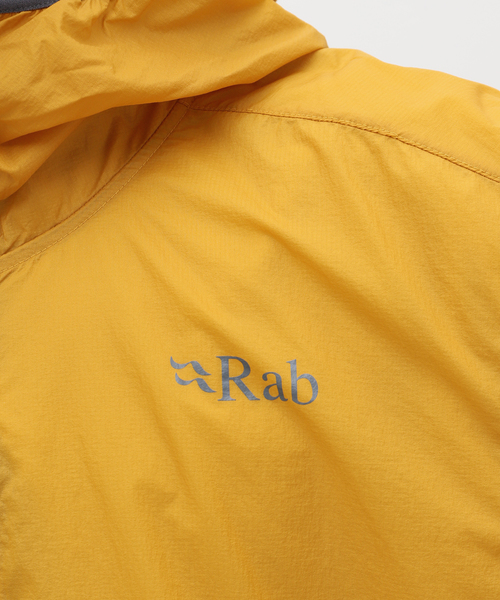 Rab（ラブ）の「【Rab/ラブ】Vital Hoody（マウンテンパーカー・メンズ・チャコールグレー/イエロー・LARGE/MEDIUM/SMALL）」の17枚目の写真