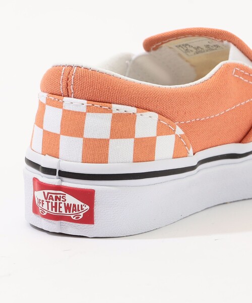 TOMORROWLAND （トゥモローランド）の「VANS スリッポン（スニーカー・キッズ・グレー/ピンク系その他・21/20/19/17.5/16.5）」の5枚目の写真