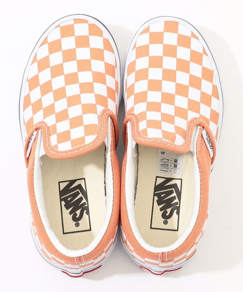 TOMORROWLAND （トゥモローランド）の「VANS スリッポン（スニーカー・キッズ・グレー/ピンク系その他・21/20/19/17.5/16.5）」の3枚目の写真