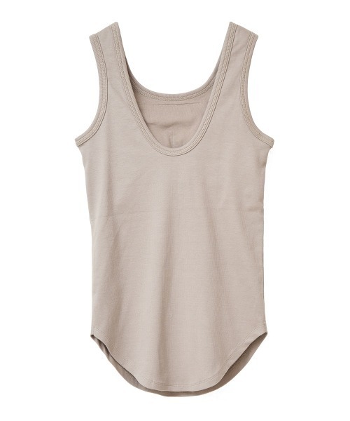 ★【CLANE】BACK OPEN CUP TANK ONE PIECE CLANE（クラネ）の「BACK OPEN CUP TANK ONE PIECE（ワンピース