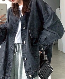 オーバーサイズデニムジャケット
