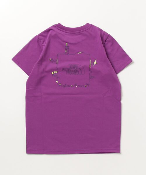 THE NORTH FACE(ザノースフェイス)の「ザ ノース フェイス THE NORTH FACE S/S Explore Source Circulation Tee(Tシャツ/カットソー・レディース・ネイビー/ブラック/パープル/ホワイト・M/L/XL/S)」の6枚目の写真