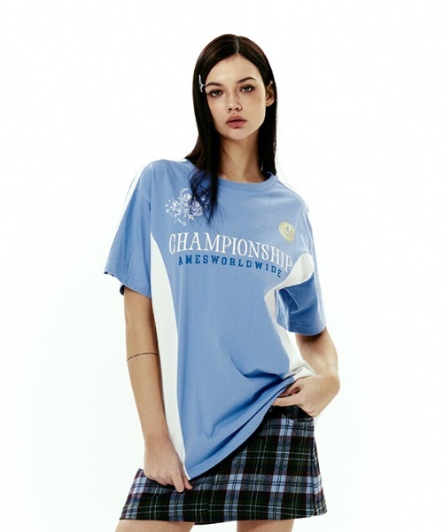 Amesworldwide チャンピオンシップロゴ入りTシャツ 半袖 楽天市場】AMES WORLDWIDE アメスワールドワイド チャンピオン