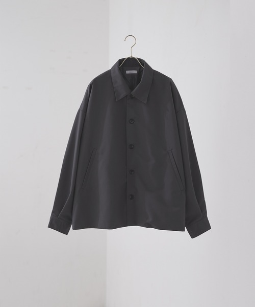 cussil/クシル】ドレスツイル 2wayハイネックワイドスリーブ