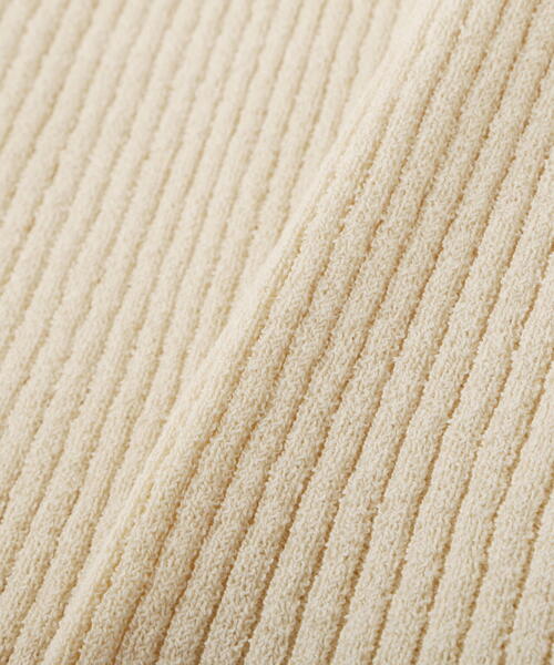 FREE'S MART（フリーズマート）の「◆ミニブークレＶネックニットタンクトップ（タンクトップ・レディース・ホワイト/ブラック/ピンク/グリーン・FREE）」の12枚目の写真