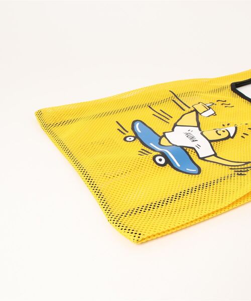 ADPOSION（アドポーション）の「（What it isNt）ART BY MARKGONZALES / SAUVENIR コラボ メッシュトートバッグ（トートバッグ・レディース・イエロー・FREE）」の2枚目の写真