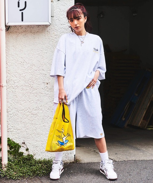 ADPOSION（アドポーション）の「（What it isNt）ART BY MARKGONZALES / SAUVENIR コラボ メッシュトートバッグ（トートバッグ・レディース・イエロー・FREE）」の12枚目の写真