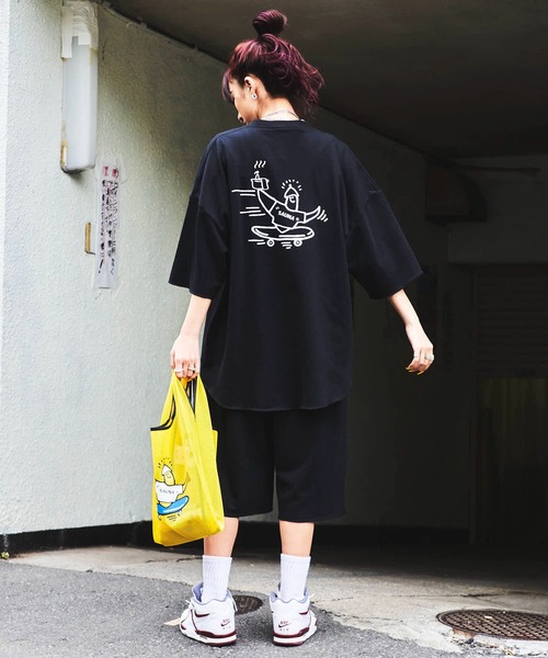 ADPOSION（アドポーション）の「（What it isNt）ART BY MARKGONZALES / SAUVENIR コラボ メッシュトートバッグ（トートバッグ・レディース・イエロー・FREE）」の8枚目の写真