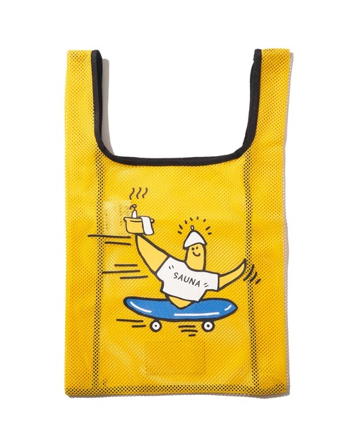 ADPOSION（アドポーション）の「（What it isNt）ART BY MARKGONZALES / SAUVENIR コラボ メッシュトートバッグ（トートバッグ・レディース・イエロー・FREE）」の9枚目の写真