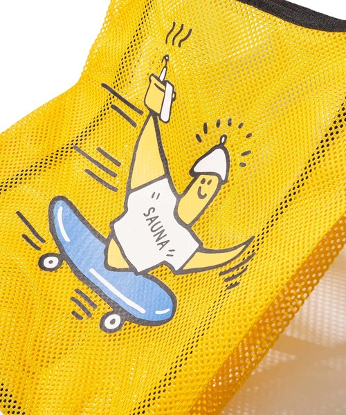 ADPOSION（アドポーション）の「（What it isNt）ART BY MARKGONZALES / SAUVENIR コラボ メッシュトートバッグ（トートバッグ・レディース・イエロー・FREE）」の14枚目の写真