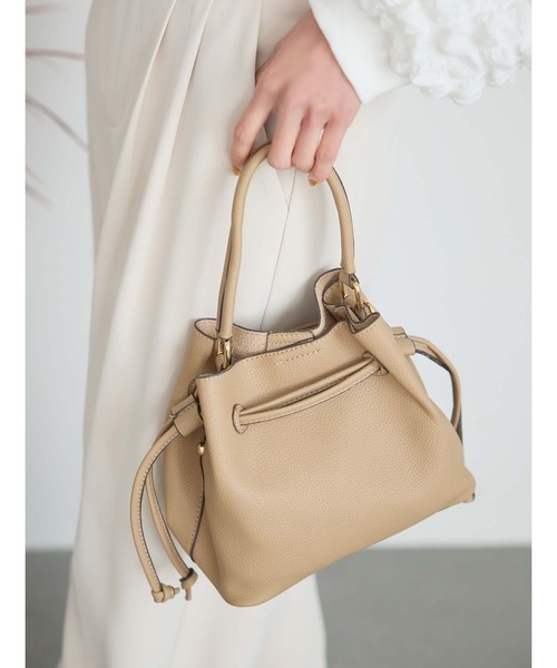 Edit Sheen（エディットシーン）の「コロンミニ（ハンドバッグ・レディース・ホワイト/オレンジ/モカ・FREE）」の3枚目の写真