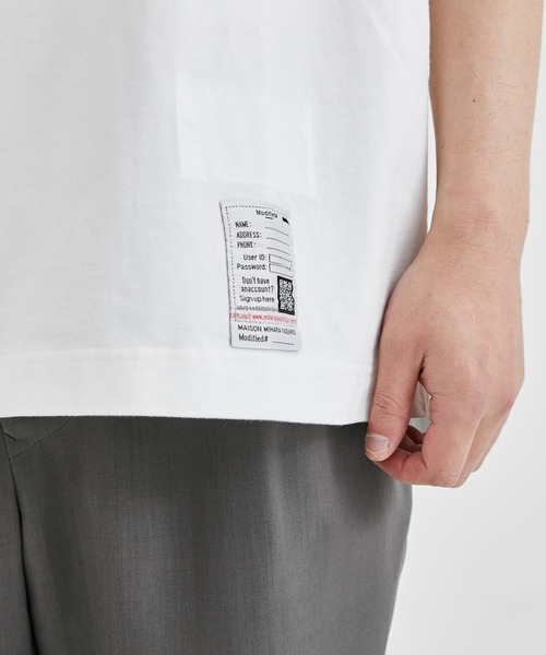 MIHARAYASUHIRO（ミハラヤスヒロ）の「【MIHARAYASUHIRO/ミハラヤスヒロ】PETERSON printed Tee/ピーターソンプリントTEE（Tシャツ/カットソー・メンズ・ホワイト・44/46/48）」の4枚目の写真