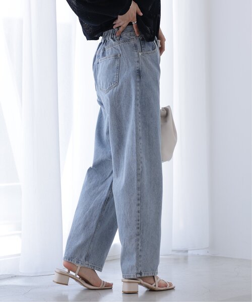 frames RAY CASSIN（フレームスレイカズン）の「カーブデニムパンツ（デニムパンツ・レディース・ライトインディゴブルー/ケミカルウォッシュ/インディゴブルー・FREE）」の3枚目の写真