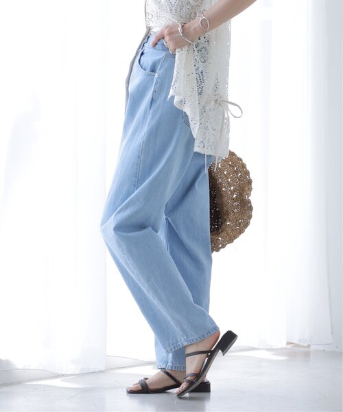 frames RAY CASSIN（フレームスレイカズン）の「カーブデニムパンツ（デニムパンツ・レディース・ライトインディゴブルー/ケミカルウォッシュ/インディゴブルー・FREE）」の7枚目の写真