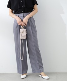 N.(N. Natural Beauty Basic) | 【S Size Line】◆センタープレスハイウエストワイドパンツ(スラックス)