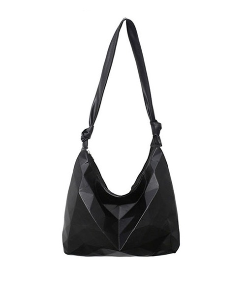 SVEC（シュベック）の「ポリゴン ショルダーバッグ（ショルダーバッグ・レディース・ブラウン/ホワイト/ブラック・FREE）」の3枚目の写真