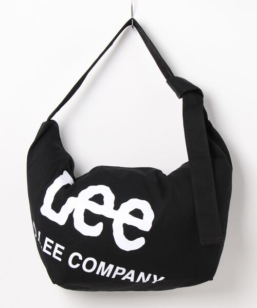 Lee(リー)の「Lee/リー BIGナナメプリント袋縫いショルダーバッグ(トートバッグ・レディース・チャコールグレー×ブラック/オフホワイト/ブラック×ホワイト/ホワイト×ブルー・ONE SIZE)」の3枚目の写真
