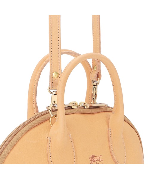 IL BISONTE(イルビゾンテ)の「IL BISONTE / ORIGINAL LEATHER / ハンドバッグ(ハンドバッグ・レディース・グレー/ナチュラル/ダークブラウン/ライトブラウン/ブラック/ネイビー・FREE)」の11枚目の写真