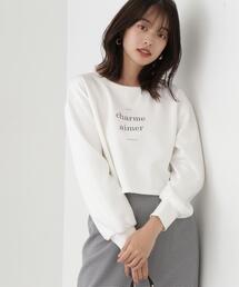 PROPORTION BODY DRESSING | ロゴデザインショート丈プルオーバー / 1213260901(Tシャツ/カットソー)