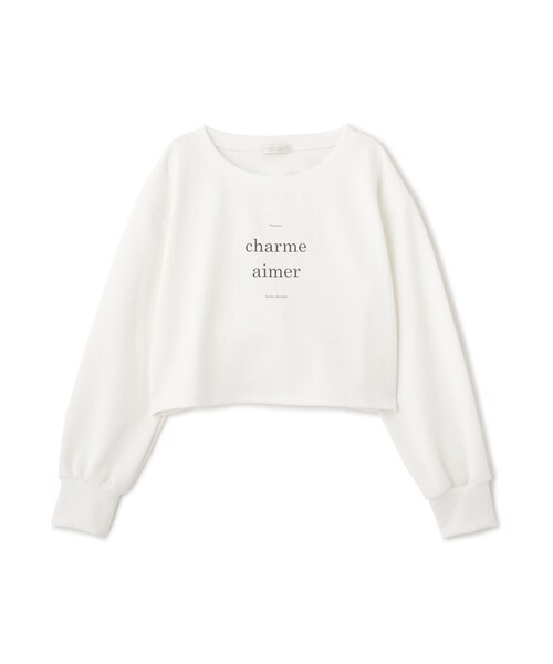 PROPORTION BODY DRESSING（プロポーションボディドレッシング）の「ロゴデザインショート丈プルオーバー / 1213260901（Tシャツ/カットソー・レディース・ブラック/ブルー/ホワイト系その他・FREE）」の14枚目の写真