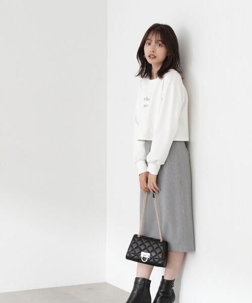 PROPORTION BODY DRESSING（プロポーションボディドレッシング）の「ロゴデザインショート丈プルオーバー / 1213260901（Tシャツ/カットソー・レディース・ブラック/ブルー/ホワイト系その他・FREE）」の17枚目の写真