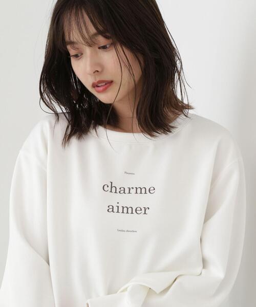 PROPORTION BODY DRESSING（プロポーションボディドレッシング）の「ロゴデザインショート丈プルオーバー / 1213260901（Tシャツ/カットソー・レディース・ブラック/ブルー/ホワイト系その他・FREE）」の18枚目の写真