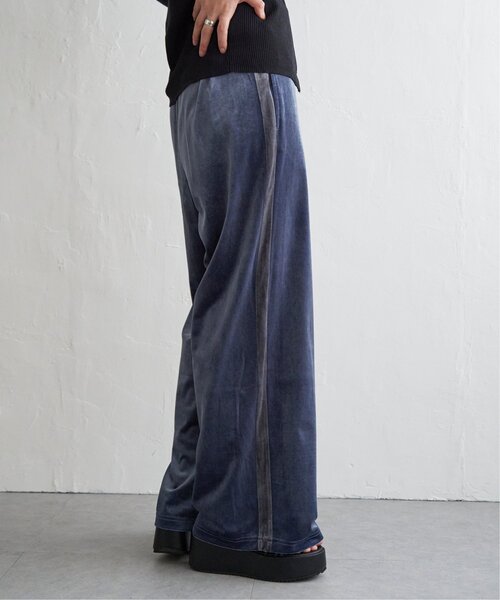 VENCEEXCHANGE（ヴァンスエクスチェンジ）の「ベロアラインパンツ（その他パンツ・レディース・グレー/ブラック/ブラウン・FREE）」の7枚目の写真