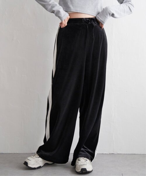 VENCEEXCHANGE（ヴァンスエクスチェンジ）の「ベロアラインパンツ（その他パンツ・レディース・グレー/ブラック/ブラウン・FREE）」の8枚目の写真