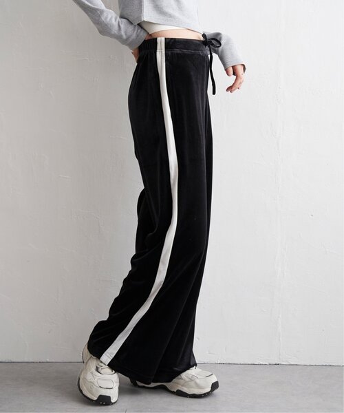 VENCEEXCHANGE（ヴァンスエクスチェンジ）の「ベロアラインパンツ（その他パンツ・レディース・グレー/ブラック/ブラウン・FREE）」の10枚目の写真