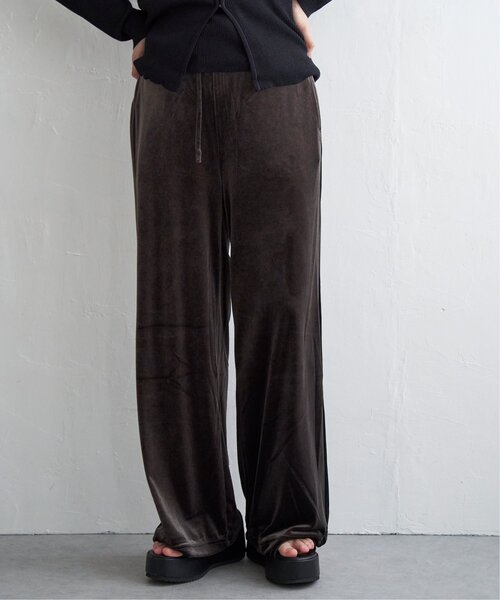 VENCEEXCHANGE（ヴァンスエクスチェンジ）の「ベロアラインパンツ（その他パンツ・レディース・グレー/ブラック/ブラウン・FREE）」の11枚目の写真