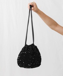 Gready Brilliant | スパンコール巾着(クラッチバッグ)