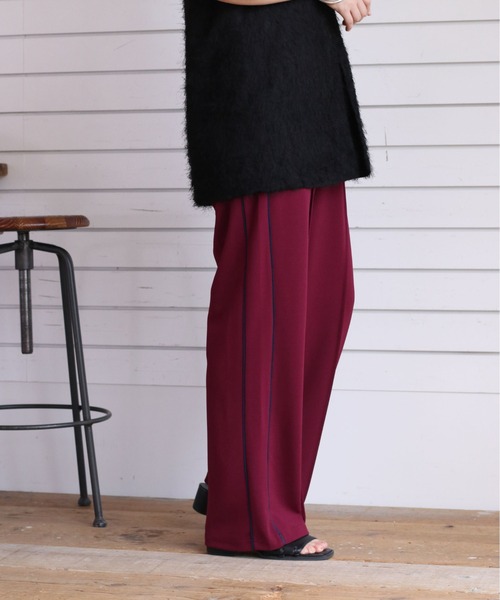 cepo（セポ）の「ラインジャージパンツ（その他パンツ・レディース・ブルー/ブラック/ワイン・M）」の3枚目の写真