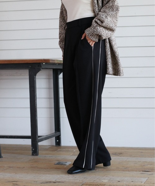 cepo（セポ）の「ラインジャージパンツ（その他パンツ・レディース・ブルー/ブラック/ワイン・M）」の14枚目の写真