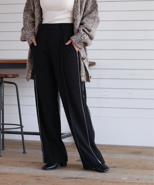 cepo（セポ）の「ラインジャージパンツ（その他パンツ・レディース・ブルー/ブラック/ワイン・M）」の12枚目の写真