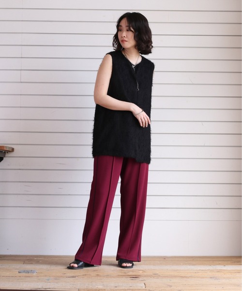 cepo（セポ）の「ラインジャージパンツ（その他パンツ・レディース・ブルー/ブラック/ワイン・M）」の4枚目の写真