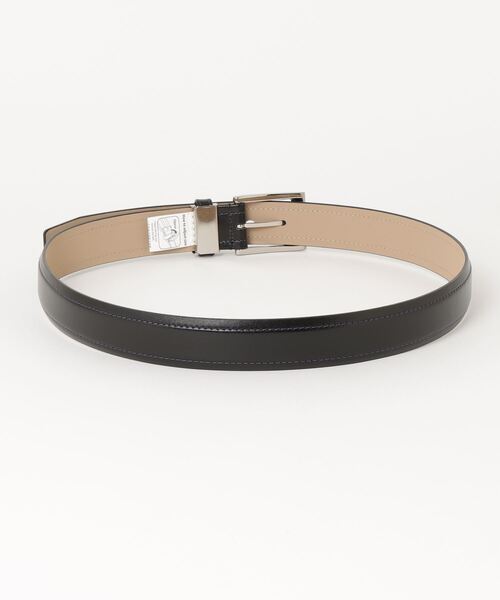 KATHARINE HAMNETT LONDON （キャサリンハムネットロンドン）の「KATHARINE HAMNETT LONDON/キャサリンハムネットロンドン 本革ベルト (506038)（ベルト・メンズ・ブラック/ダークブラウン・FREE）」の3枚目の写真