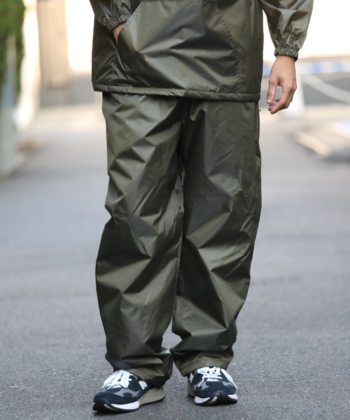 FORECAST(フォーキャスト)の「【FORECAST】ダウンライクパンツ NX ワイドパンツ 中綿入りパンツ オーバーパンツ 8322(その他パンツ・メンズ・ブラック/ネイビー/オリーブ・LL/L/M)」の4枚目の写真