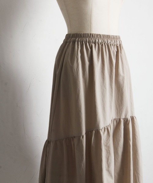 tocco closet（トッコ　クローゼット）の「【ZOZO限定】リバーシブル切替チュールスカート（スカート・レディース・ブラック/グレイッシュベージュ・M）」の13枚目の写真