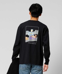 Right-on | バックグラフィック長袖Tシャツ(Tシャツ/カットソー)