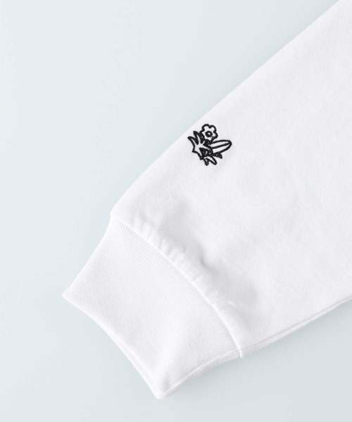 Right-on(ライトオン)の「バックグラフィック長袖Tシャツ(Tシャツ/カットソー・メンズ・ホワイト/ブラック・M/L/XL)」の4枚目の写真