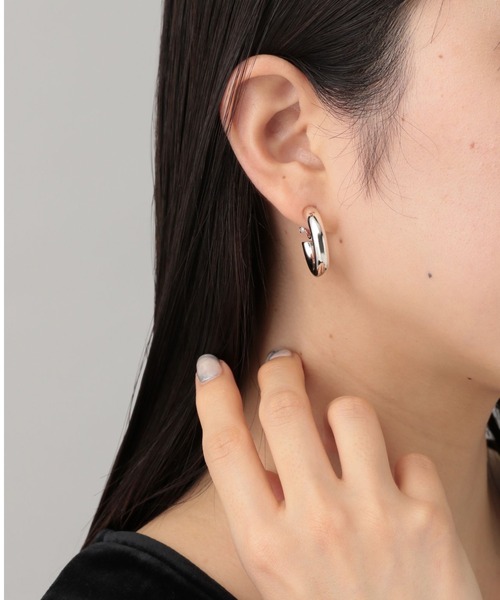 A part by（アパートバイ）の「フープイヤリング（イヤリング・レディース・その他1/ゴールド/シルバー/GOLD ・FREE）」の2枚目の写真