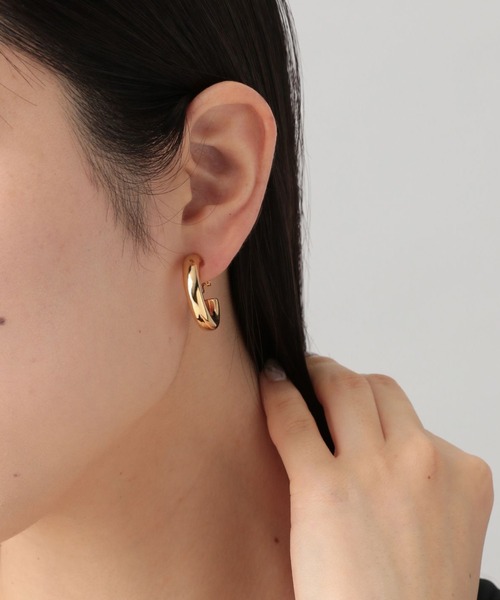 A part by（アパートバイ）の「フープイヤリング（イヤリング・レディース・その他1/ゴールド/シルバー/GOLD ・FREE）」の5枚目の写真